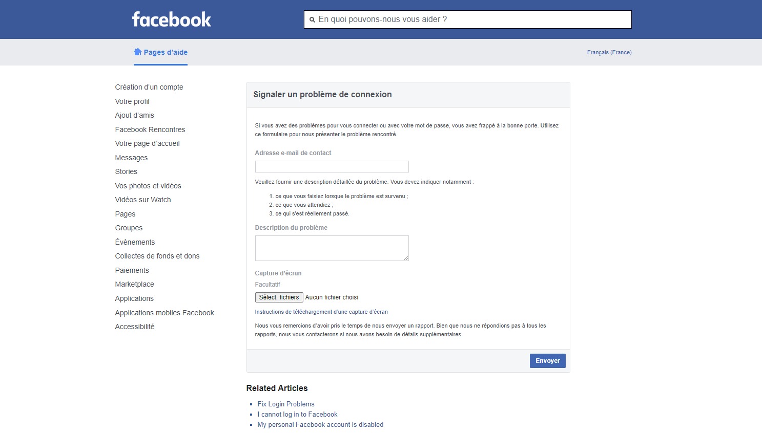 cómo recuperar mi cuenta de Facebook sin número de teléfono ni correo electrónico